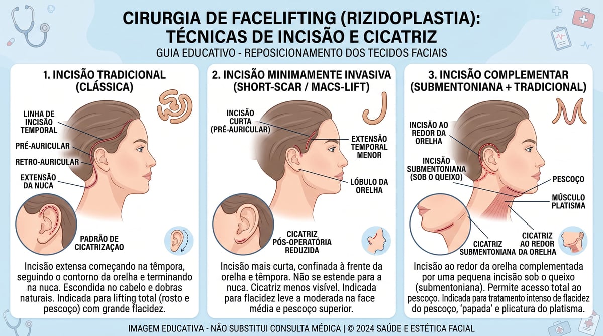Acompanhe o Guia de Facelift Guia facial de Facelift na Clinica Ser Cirurgia Plastica funcional em São Paulo