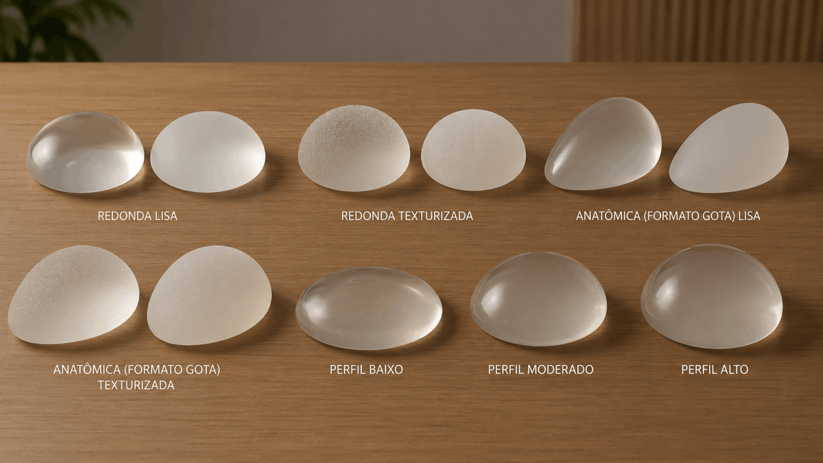 Tipos de Prótese de Silicone: Como Escolher o Formato e Perfil Ideal para Você
