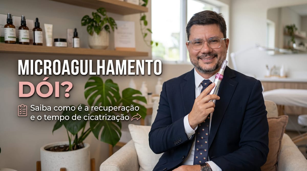 Microagulhamento Dói? Saiba a Verdade sobre a Recuperação e Cuidados Iniciais