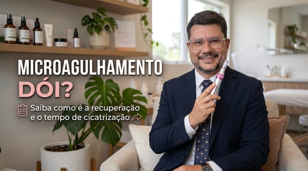 Microagulhamento Dói? Saiba a Verdade sobre a Recuperação e Cuidados Iniciais
